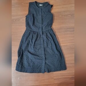 J. Crew Black Sleeveless Dress